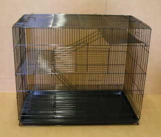 Chinchilla Guinea Pig Small Animal Cage 3923 K701H Black