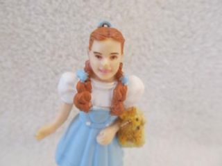   Wizard Of OZ Ornament Dorothy & TOTO Figure Present cake Topper