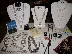 Junk Drawer Lot Beautiful Jewelry New Used New Lia Sophia Ring Chicos 