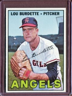 search our store pesamember 1967 topps 265 lou burdette nm # d43535