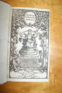 1669 JESUIT BUSENBAUM MEDULLA THEOLOGIAE PRACTICAL MORAL THEOLOGY FREE 