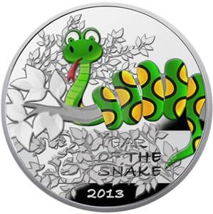 Niue 2012 1$ Year of The Snake Chinese Calendar Series Fairy Tale 