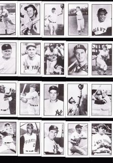 20 Card Set Mantle Koufax Clemente Mays Ruth Cobb Gehrig Only 2 500 