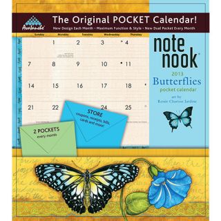 Butterflies 2013 Pocket Wall Calendar 1606779729