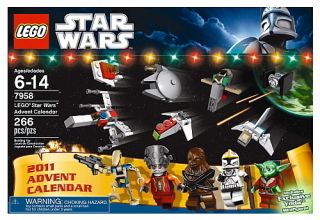 Lego Star Wars Christmas Advent Calendar 7958 Yoda Santa Minifigure 