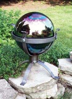 Gazing Ball Heavy Steel Stand for 10 Globes Midian