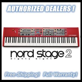 Nord Stage 2 88 NS2 Keyboard STAGE2 HA88 Free Nord Shirt