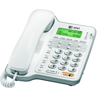 At T 2909 Corded Telephone with Caller ID Call Waiting and 