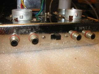 here is a calrad model spr stereo tube preamp using 2 12ax7 tubes not 