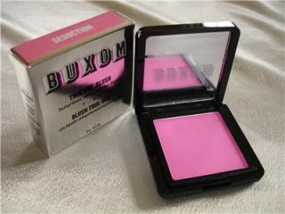 Buxom True Hue Blush Seduction Vibrant Pop Pink 5g Compact Bare 