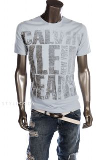New Calvin Klein Jeans Mens Crew Neck CK Logo Shortsleeve T Shirt 