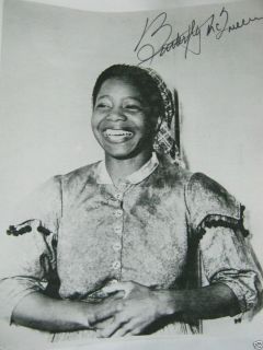   THE WIND ORIG AUTOGRAPH PRISSY BUTTERFLY McQUEEN SCARLETT OHARAs MAID