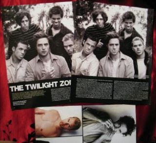 Twilight clippings Oct 2008 Vman EW Robert Pattinson Taylor Lautner 