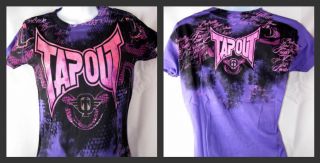  Tapout Purple Poison Womens T Shirt Free SHIP