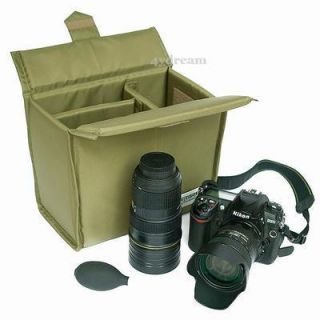 DSLR SLR Folding Camera Bag Insert Partition Padded Camera Bag Canon 