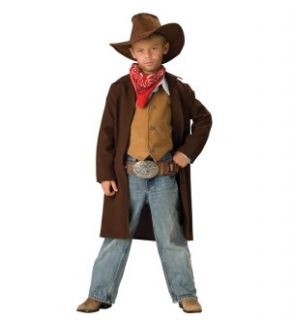 Western Cowboy Duster Designer Costume Child XS 4 New