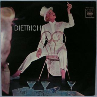 Marlene Dietrich at The Cafe de Paris Israeli LP RARE