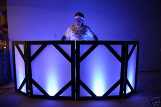 DJ Facade Frontboards DJ Booth Lighting