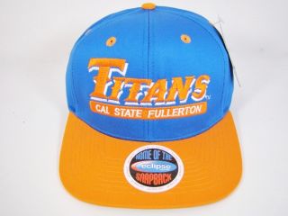 You are bidding on a brand new, authentic, CAL STATE FULLERTON TITANS 