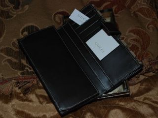 Gucci Britt Beige and Brown Monogram Continental Clutch Wallet Gently 