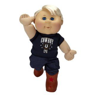 New Cabbage Patch CPK Kids IM A Cowboy Boy Doll Named Rose Factory 