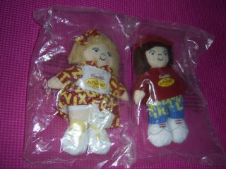 campbell kids yarn hair alphabet soup boy girl dolls by campbell soup 