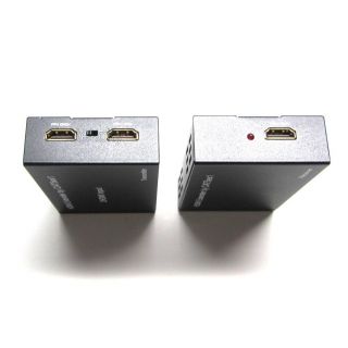   Cat5e Cat6 HDMI Extender Converter HDV HE50 Cable Adapters