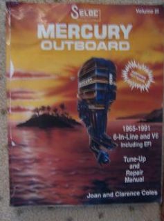 1965 1991 Mercury Outboard Tune Up Manual V6 in Line A