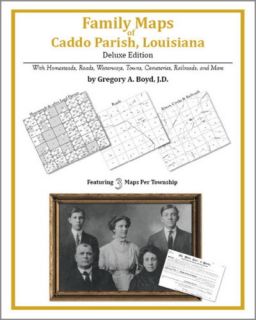 Family Maps CADDO Parish Louisiana Genealogy La Plat