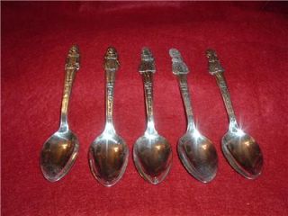 Classic Near Mint Condition Dionne Quintuplets Collectible Spoon Set 2 