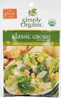  Classic Caesar Organic Dressing Mix 3 Packs