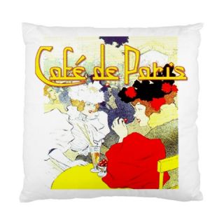 Home Decor ~ Cafe de Paris Brilliant Cushion Cover ~ Patio, Lounge 