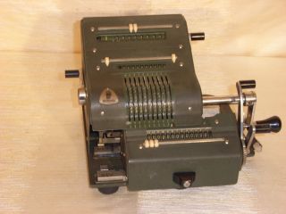 Old Calculator Addition Machine Brunsviga