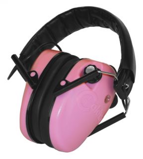 Caldwell Pink Low Profile E Max Electronic Ear Muffs