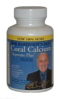 Authentic Robert Barefoot Coral Calcium Supreme Plus 90