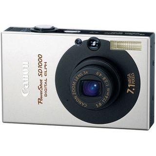 Canon PowerShot Digital ELPH SD1000 / Digital Camera 7.1 MP 