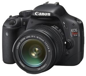 Canon EOS Rebel T2i Digital SLR Camera Body 18 55mm Is Lens Black USA 