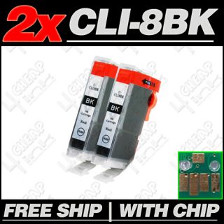 CLI 8 BK Black Ink Cartridge for Canon PIXMA iP5200 iP5200R MP500 
