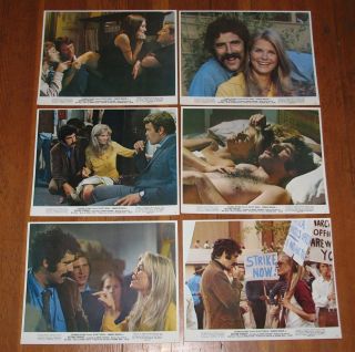 GETTING STRAIGHT 1970 6 COLOR STILLS YOUNG CANDACE BERGEN COA
