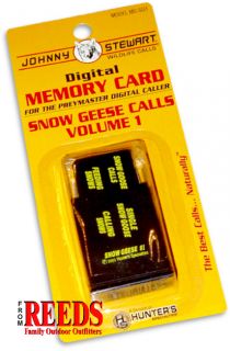 Johnny Stewart Snow Geese Calls Volume 1 for Preymaster Caller MC SG1 