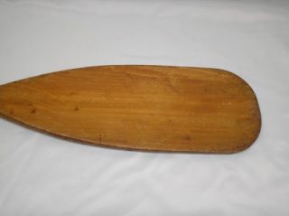   Woodworking Wood Boat Paddle Oar Feather Brand Calhoun City MS