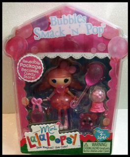 Lalaloopsy Candy Store Bubbles Smack N Pop Mini Collectable Doll 1 