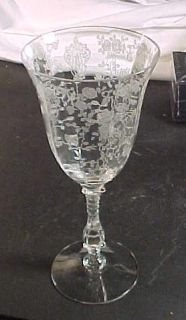 cambridge rose point 10 oz water goblet 3121 this is for a lovely 