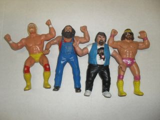    Superstars LJN Hulk Hogan Hillbilly Jim Captain Lou Albano Macho Man