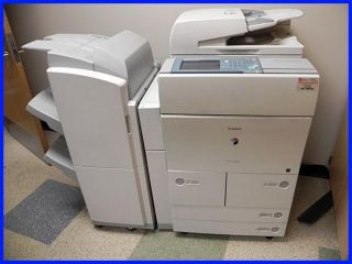 Canon Imagerunner IR5075 Copy Machine w Finisher Well Maintained