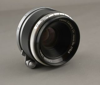 159772 Canon 35mm F 2 8 M39 Leica Screw Mount Lens