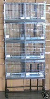 features include four galvanized cages and one stand cages 1 each cage 
