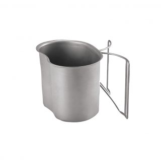 new g i type stainless steel canteen cup military