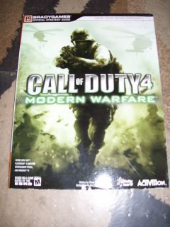 CALL OF DUTY 4 MODERN WARFARE OFFICIAL STRATEGY GAME GUIDE PC PS3 XBOX 