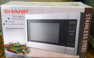 Sharp Carousel Countertop Microwave Oven R331ZS 1000 Watts, Stainless 